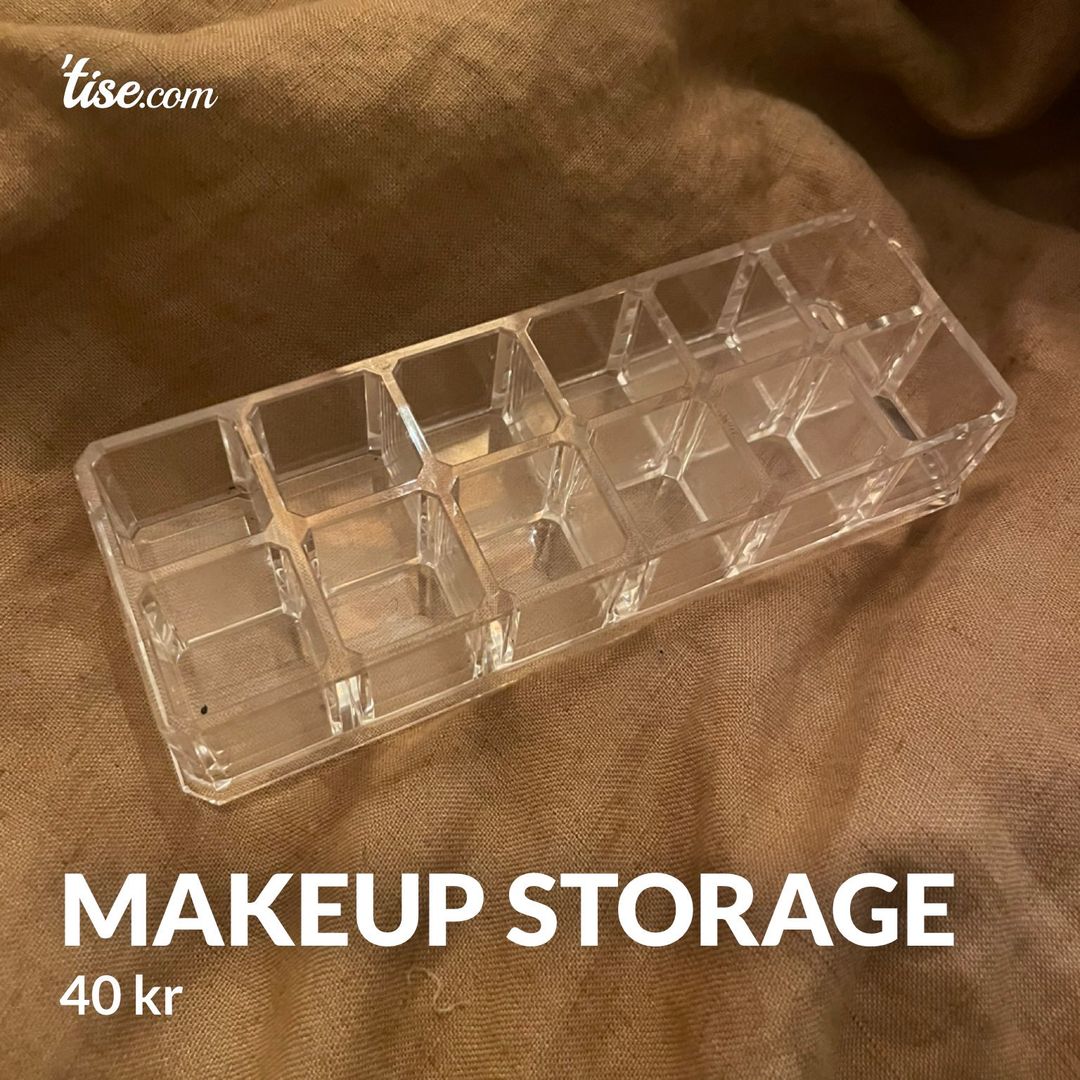 MAKEUP STORAGE