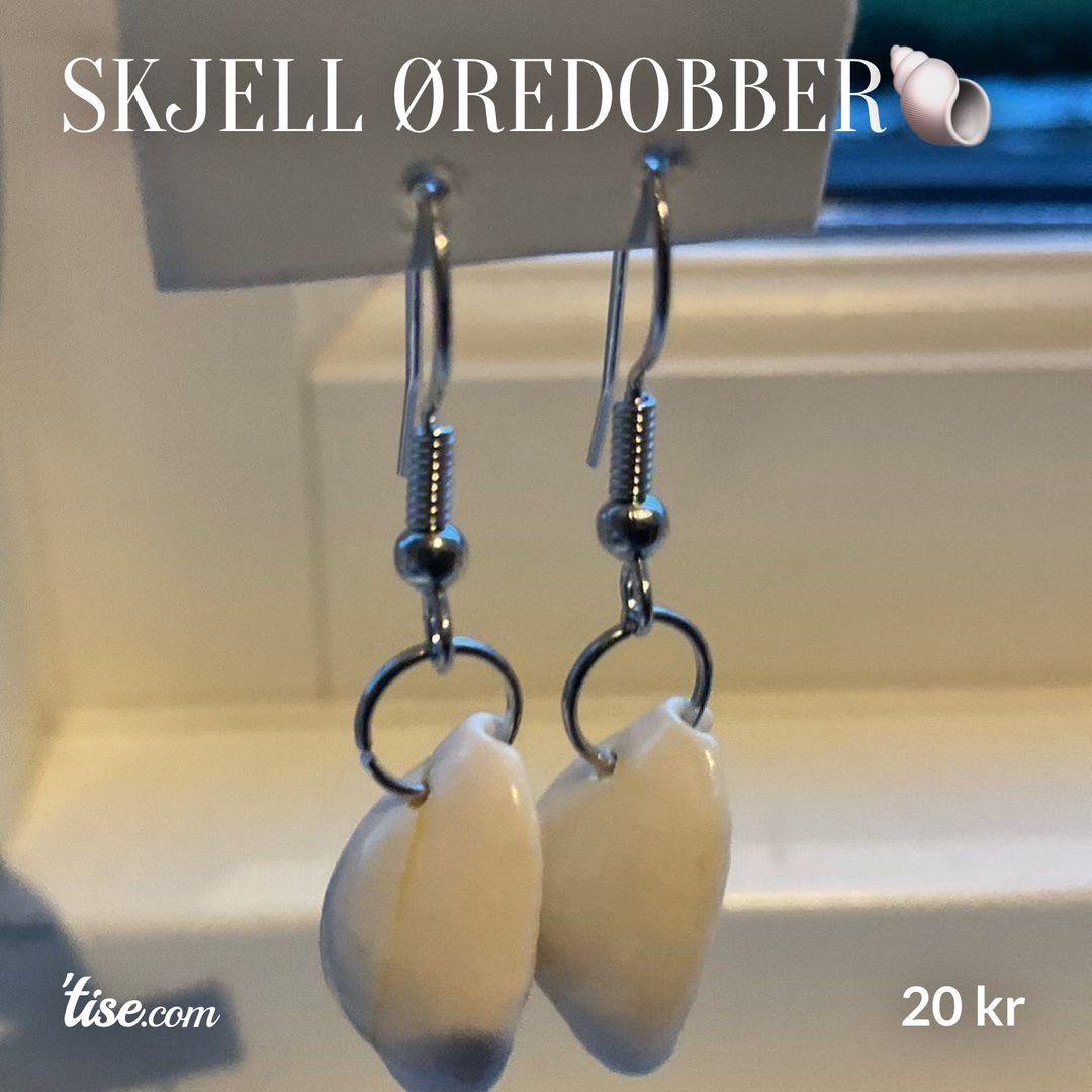 Skjell Øredobber🐚