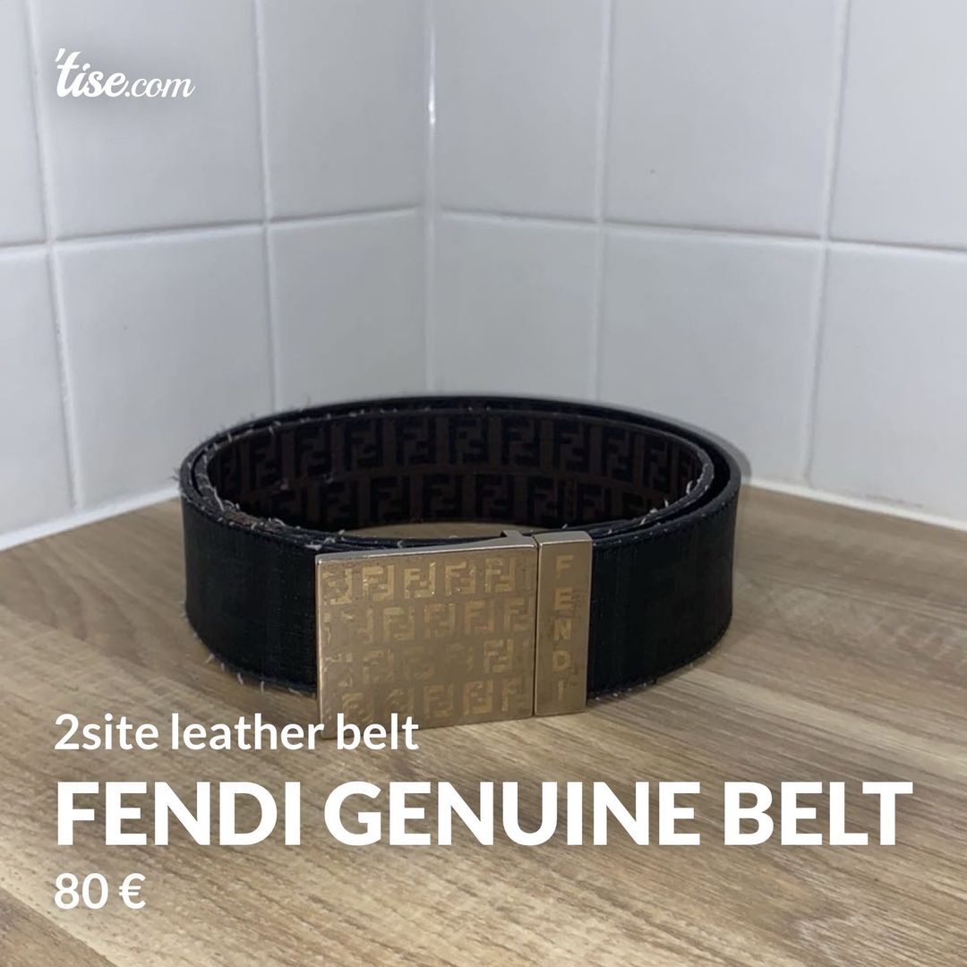 Fendi genuine belt