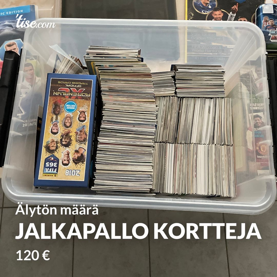 Jalkapallo kortteja