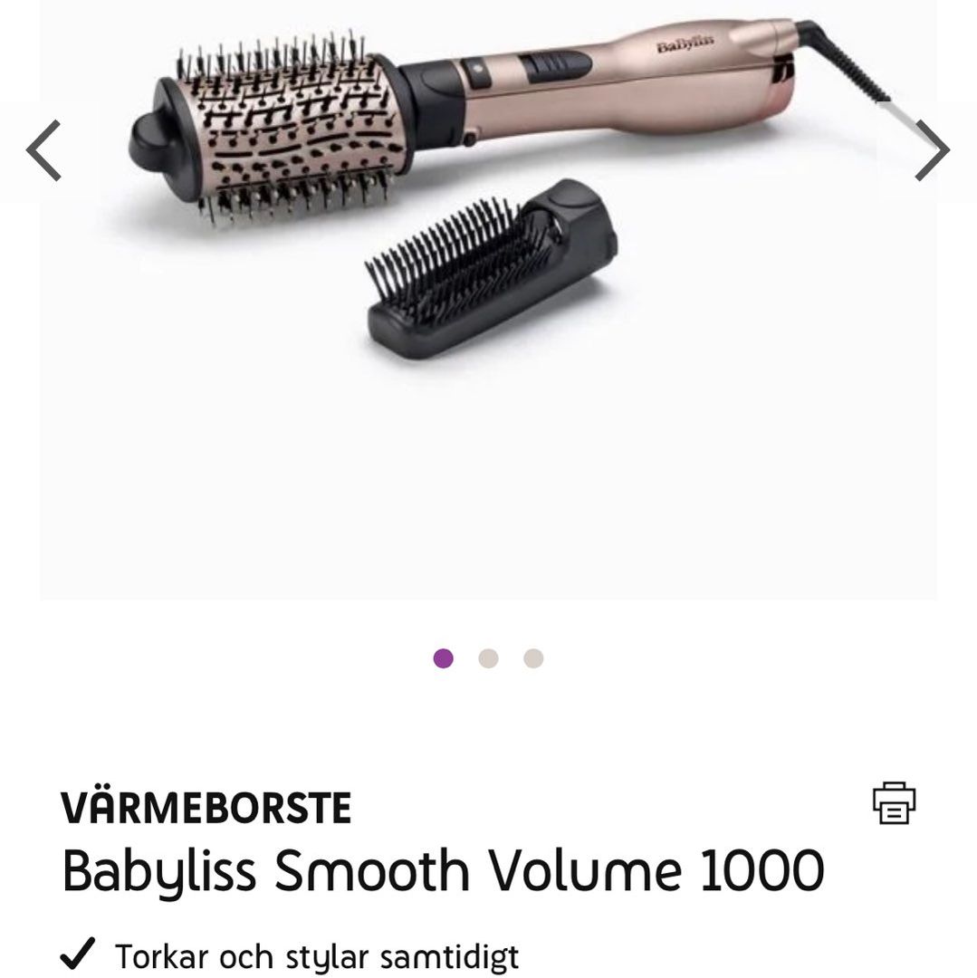 Värmeborste BaByliss