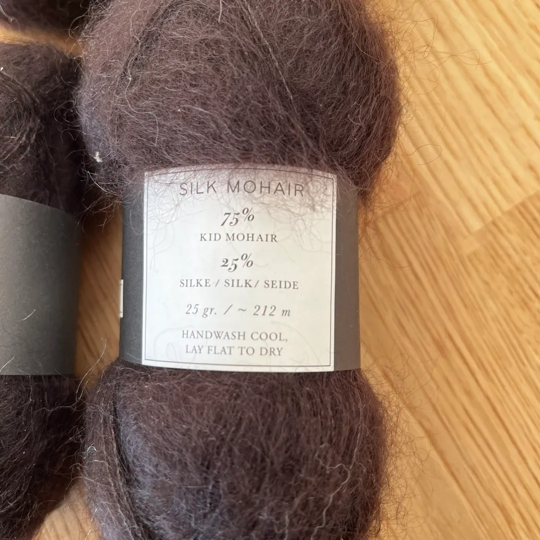 Isager silk mohair