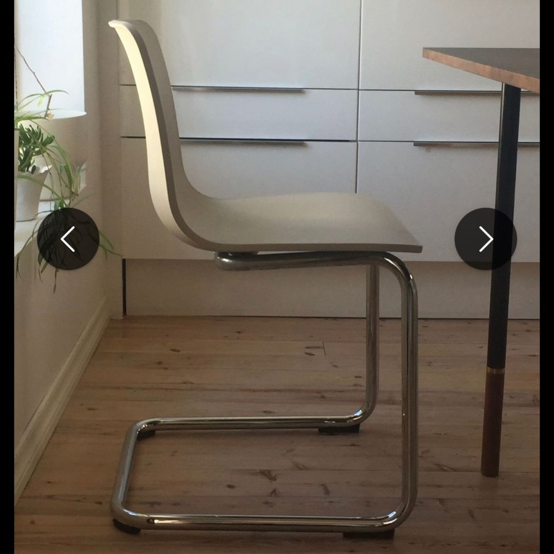 4 VITRA Hal stoler