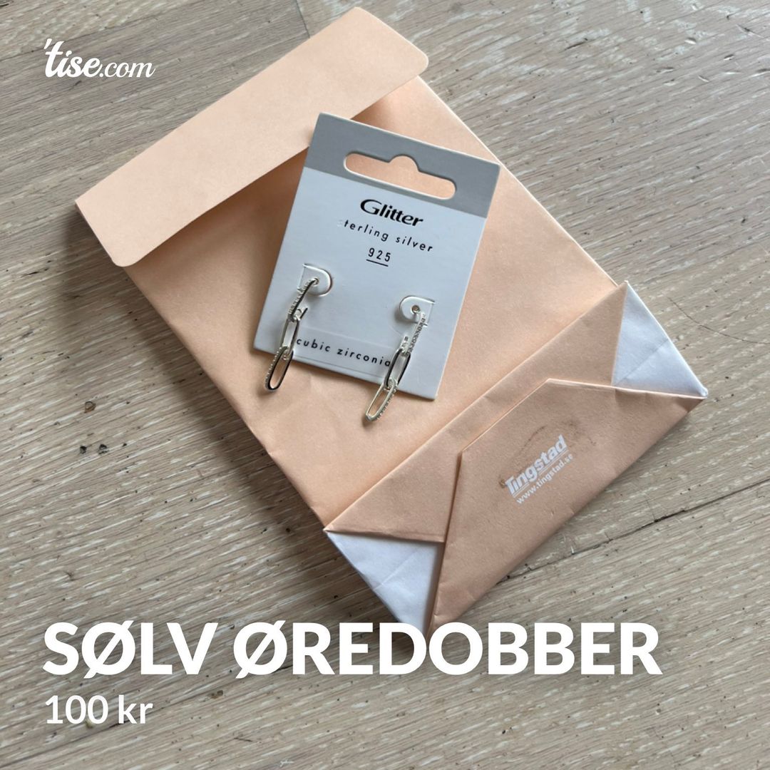 Sølv øredobber