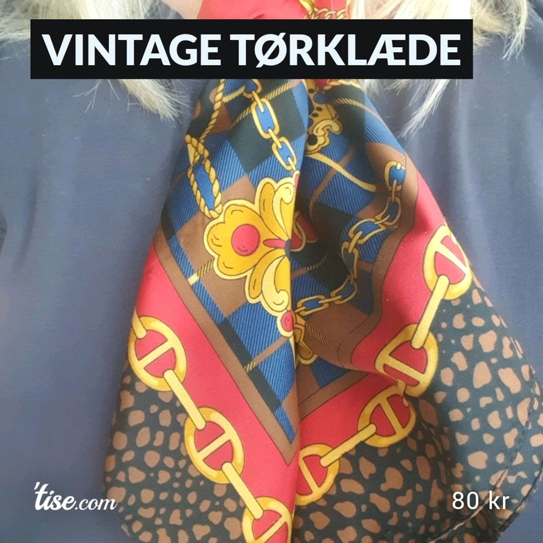 Vintage Tørklæde