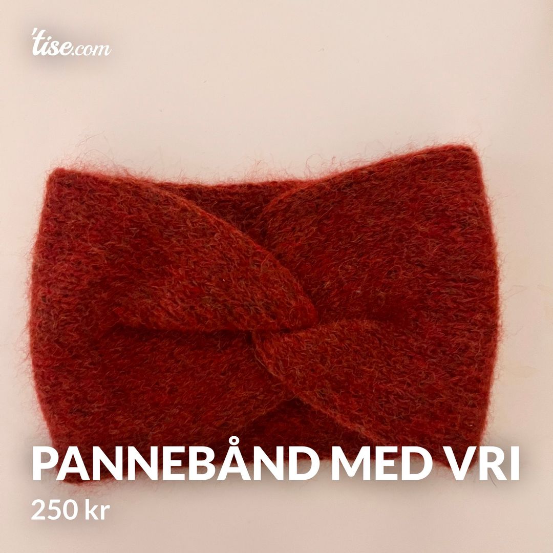 Pannebånd med vri