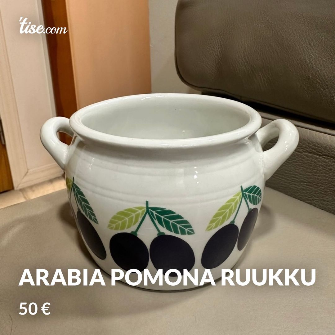 Arabia Pomona ruukku