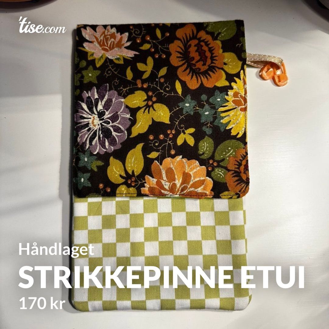 Strikkepinne etui