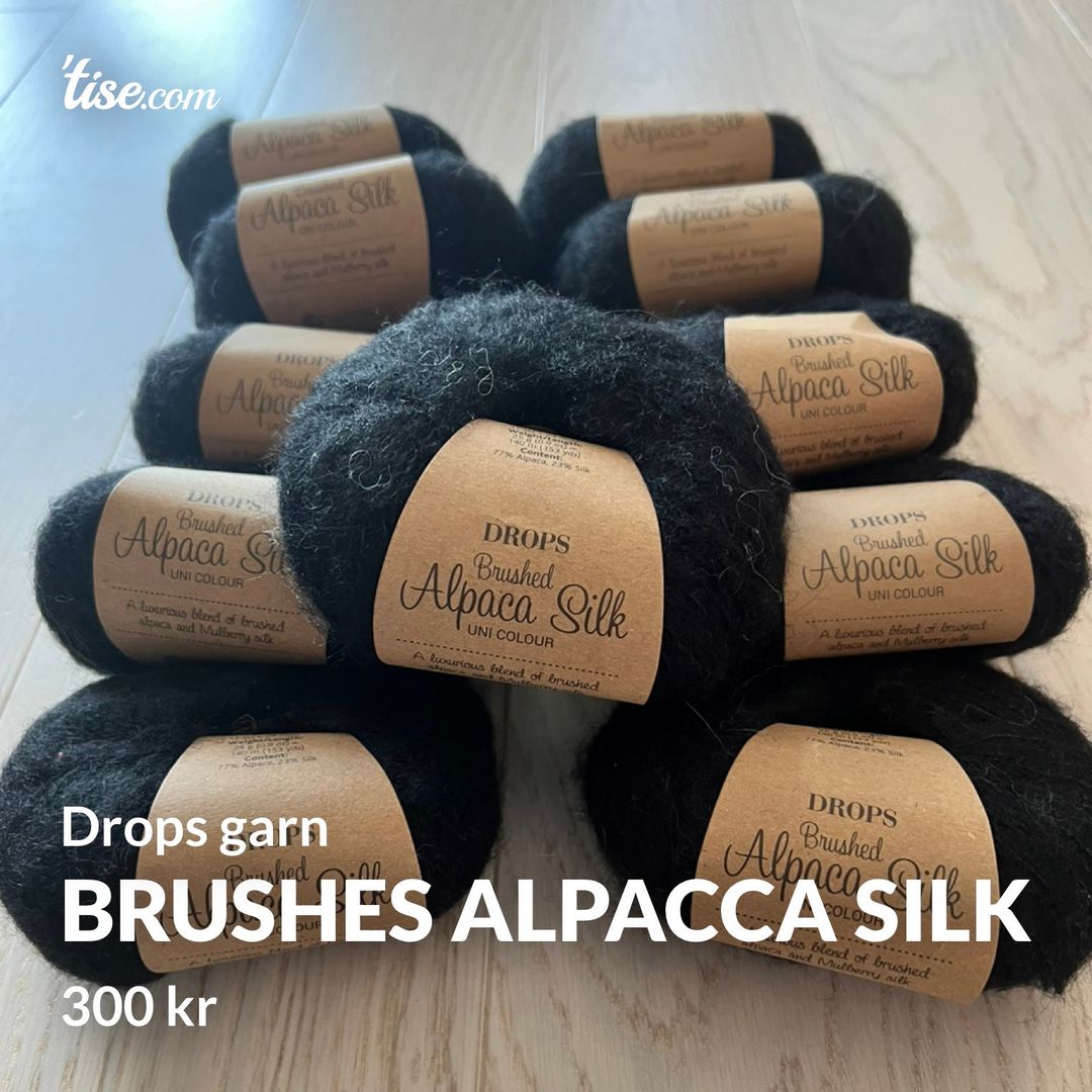 Brushes alpacca silk