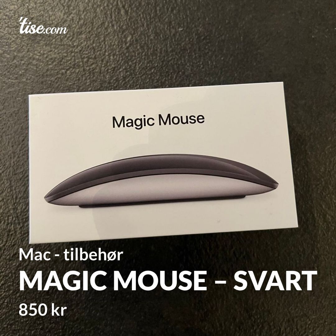 Magic Mouse – svart