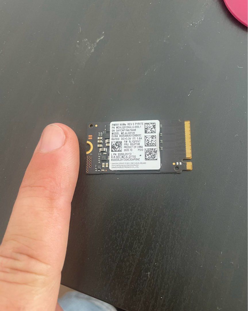 NVMe 512 Samsung