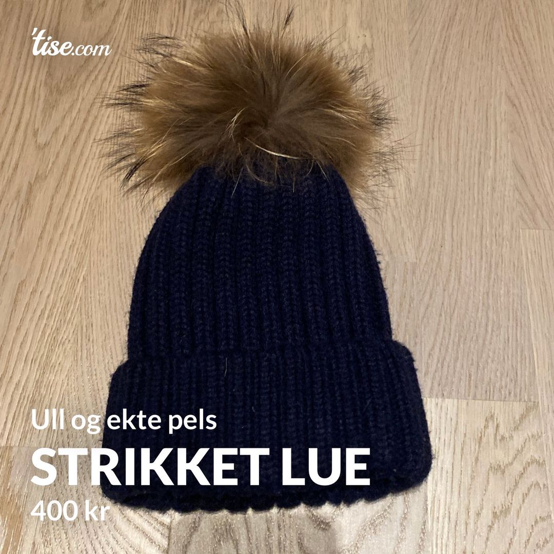 Strikket lue