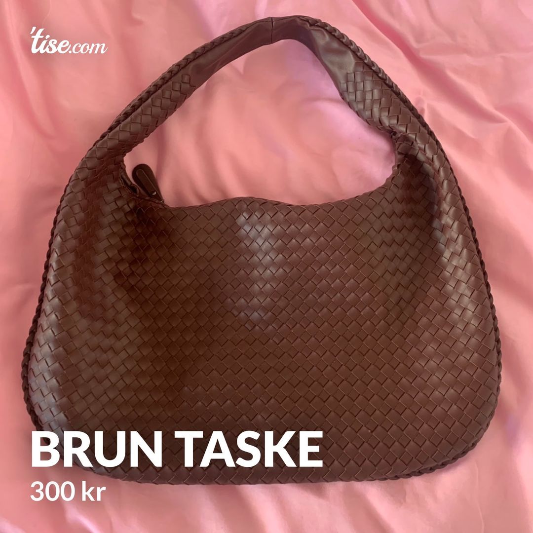 Brun taske