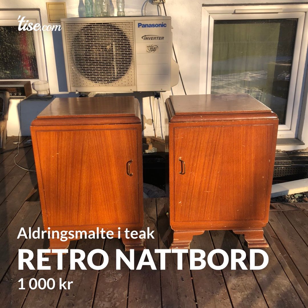 Retro nattbord