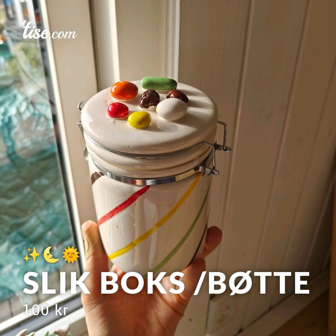 Slik Boks /Bøtte