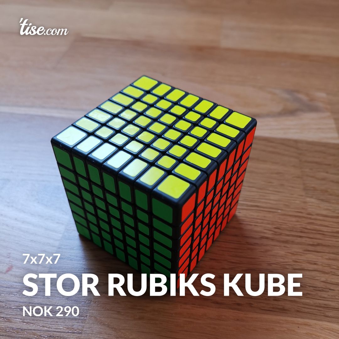 stor Rubiks kube