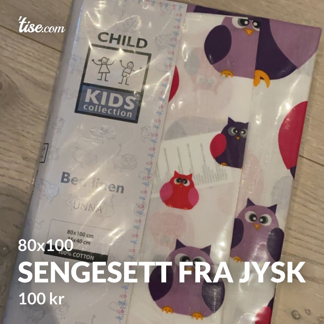 Sengesett fra Jysk