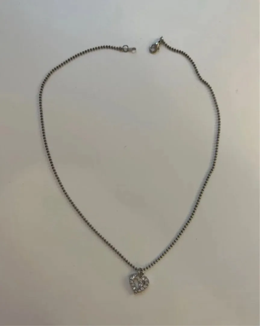 Silver necklace