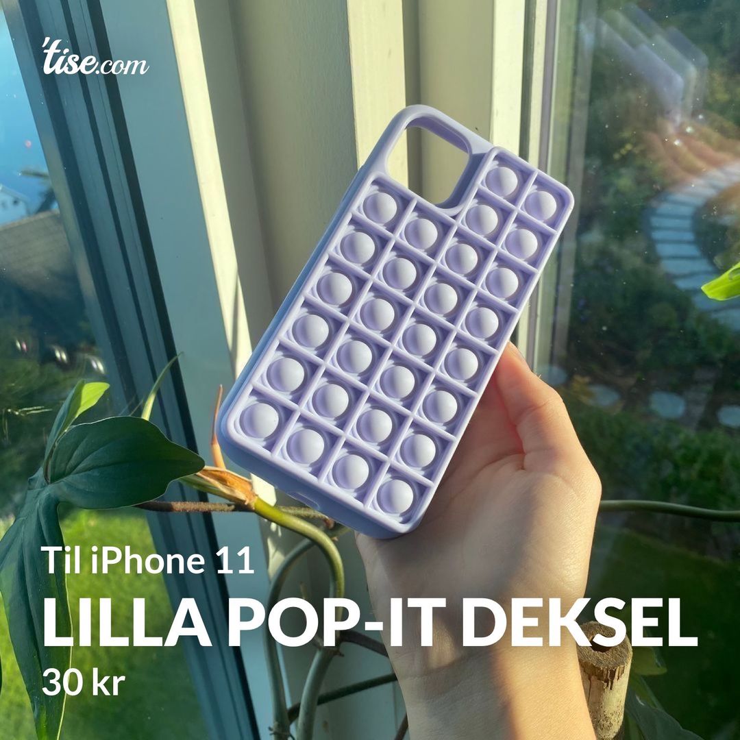 Lilla Pop-It Deksel