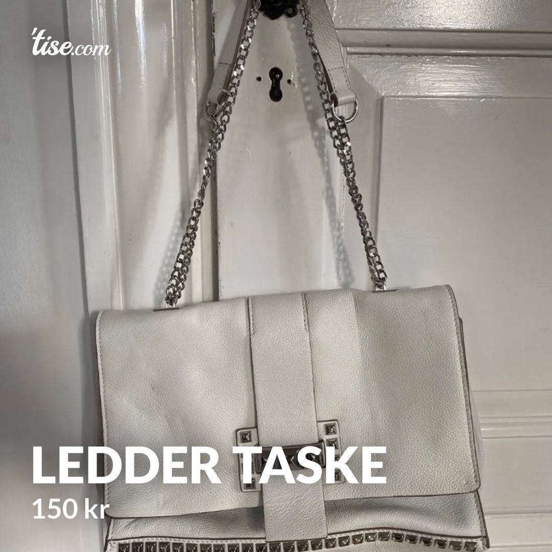 Ledder taske