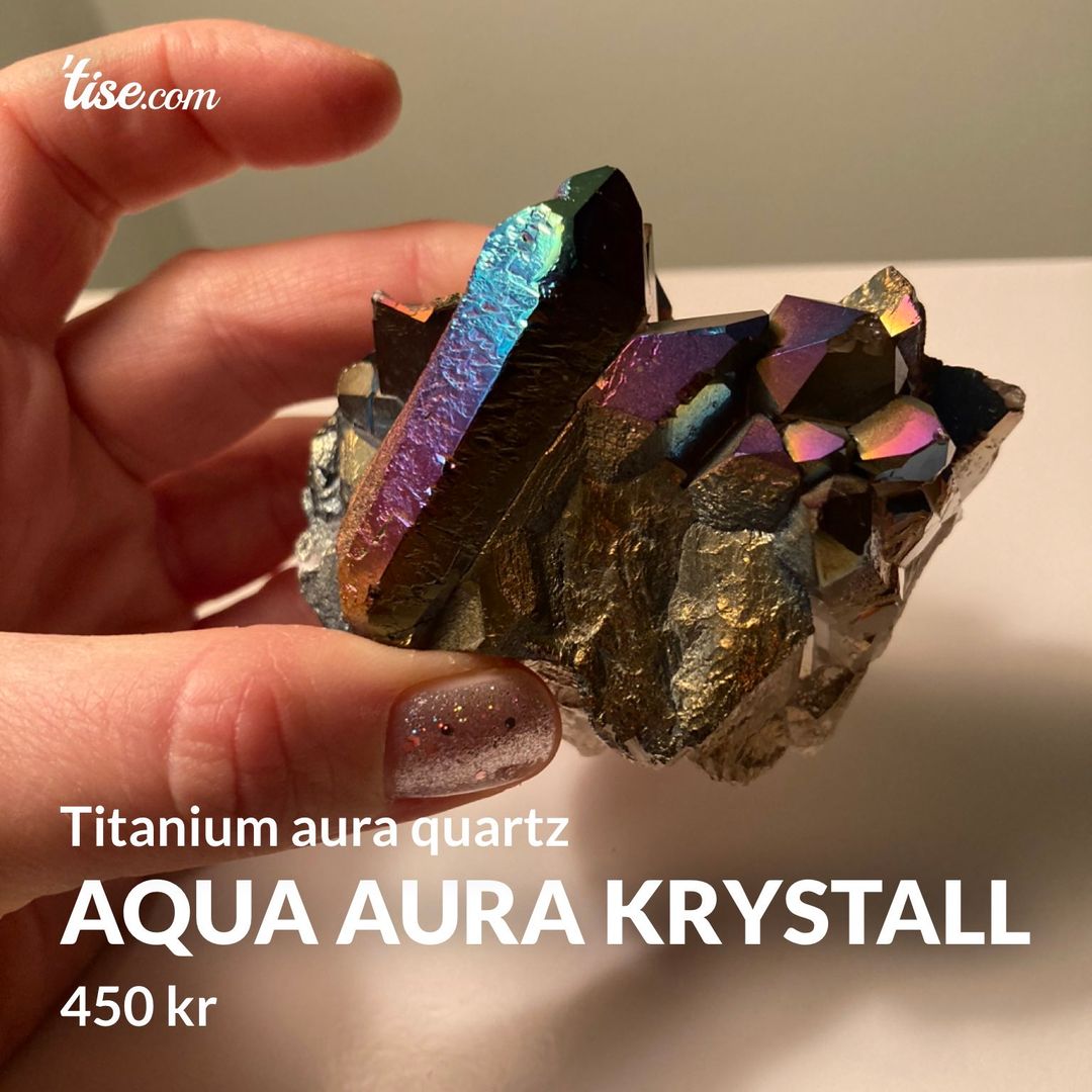 Aqua aura krystall