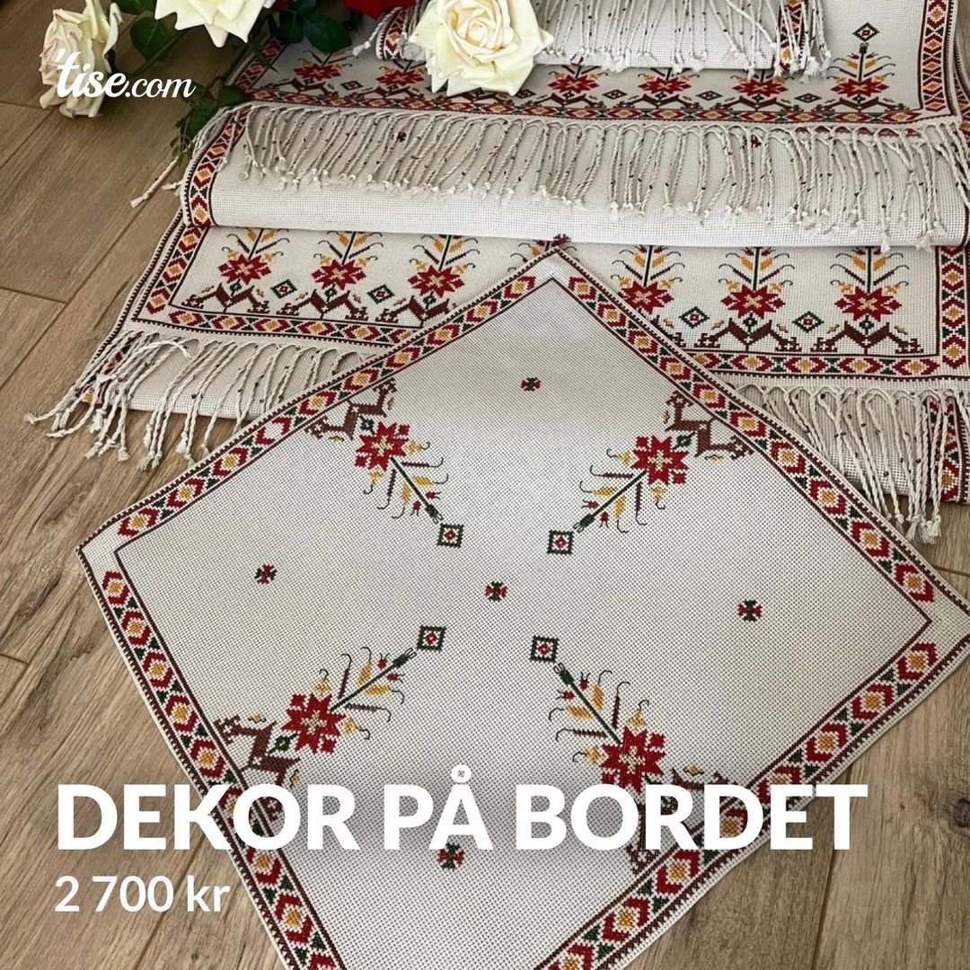 dekor på bordet