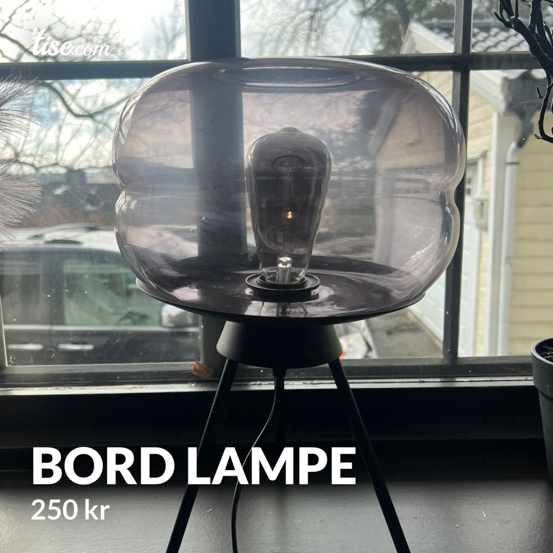 bord Lampe