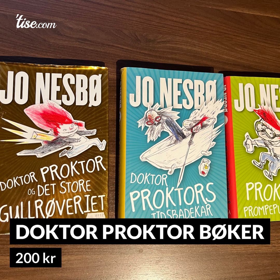 Doktor Proktor bøker