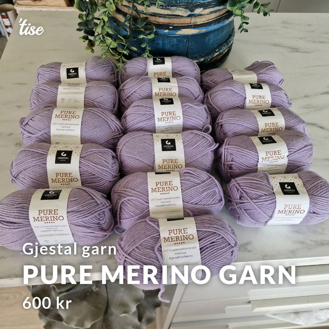 Pure Merino Garn