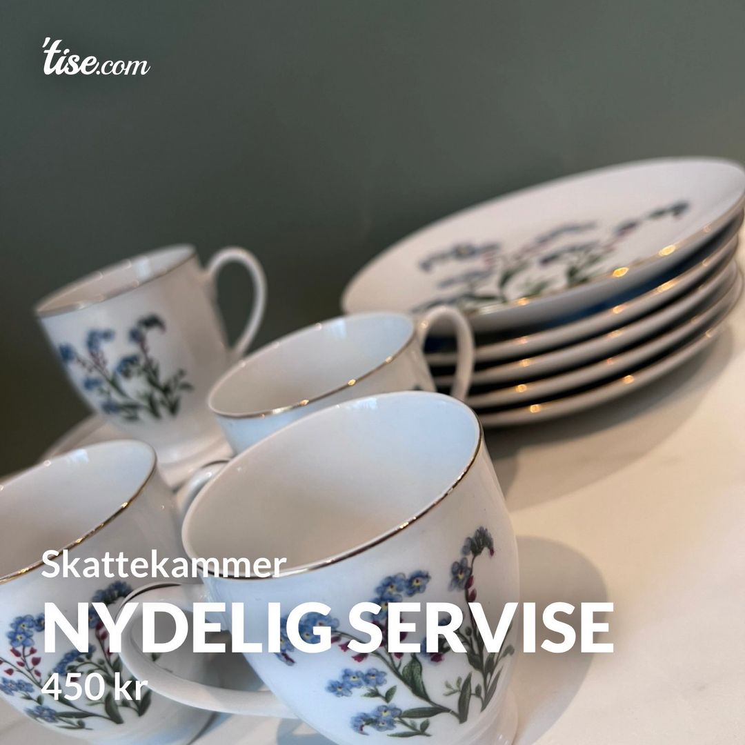 Nydelig servise