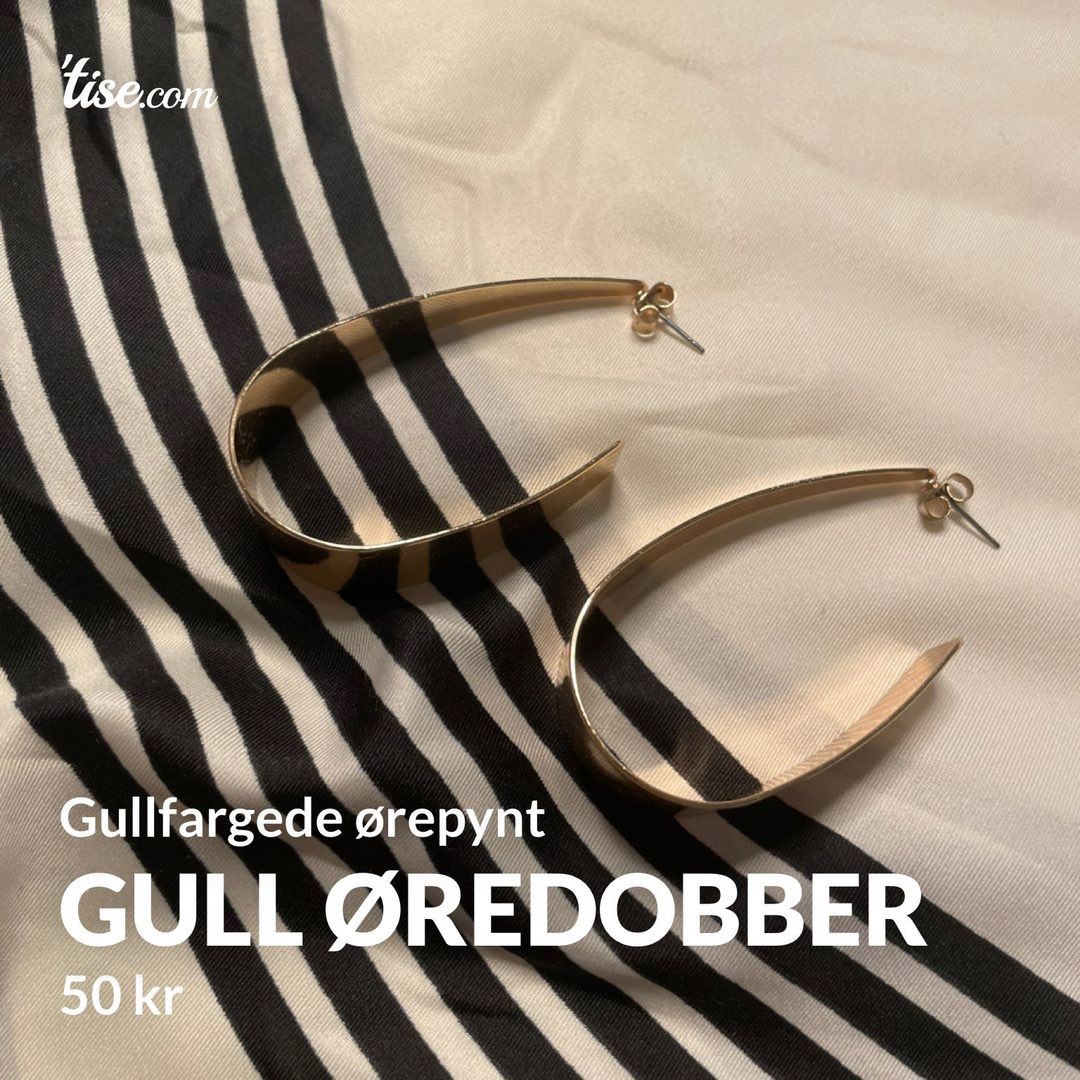 Gull Øredobber