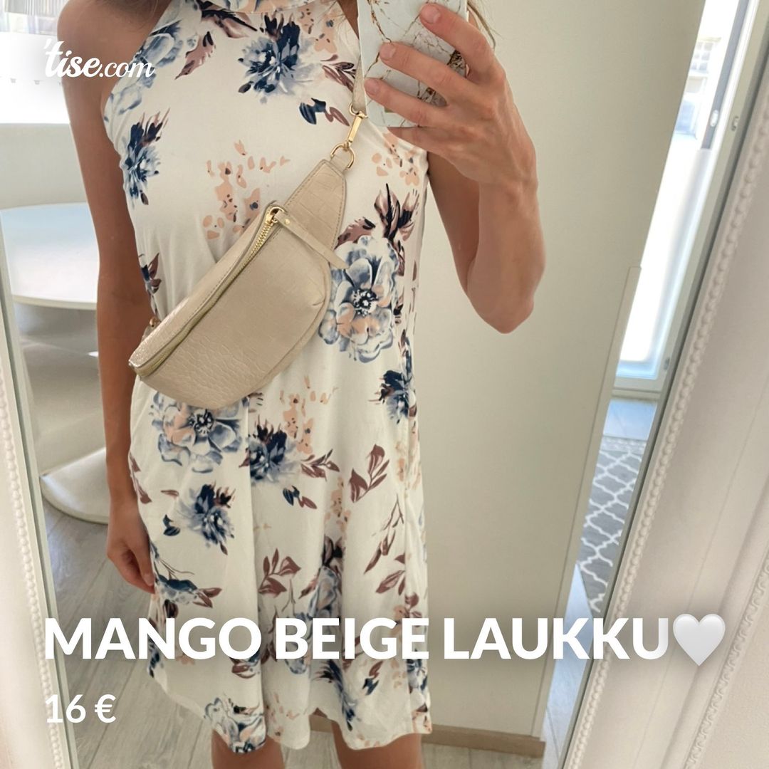 Mango beige laukku🤍