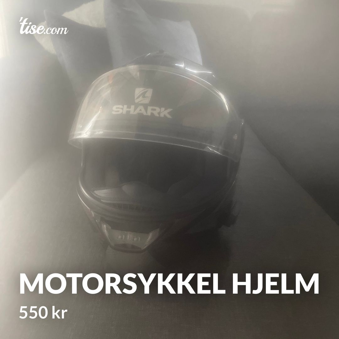 Motorsykkel hjelm