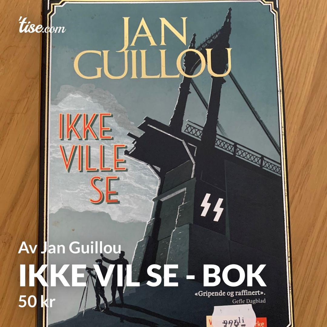 Ikke vil se - bok