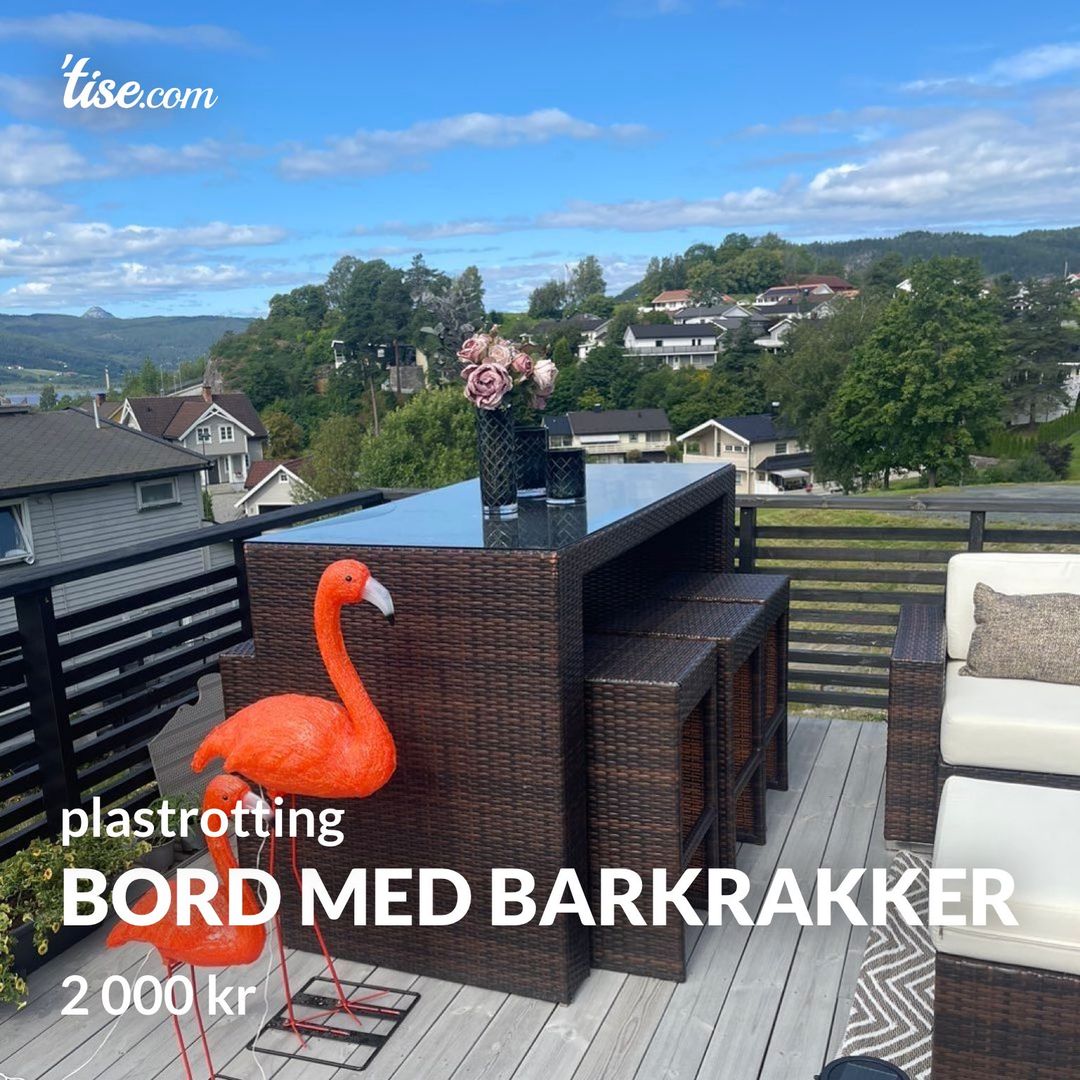 bord med barkrakker