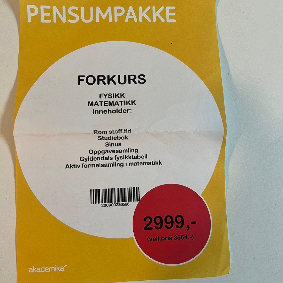 Forkurs ingeniør