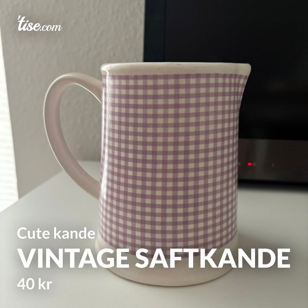 Vintage saftkande