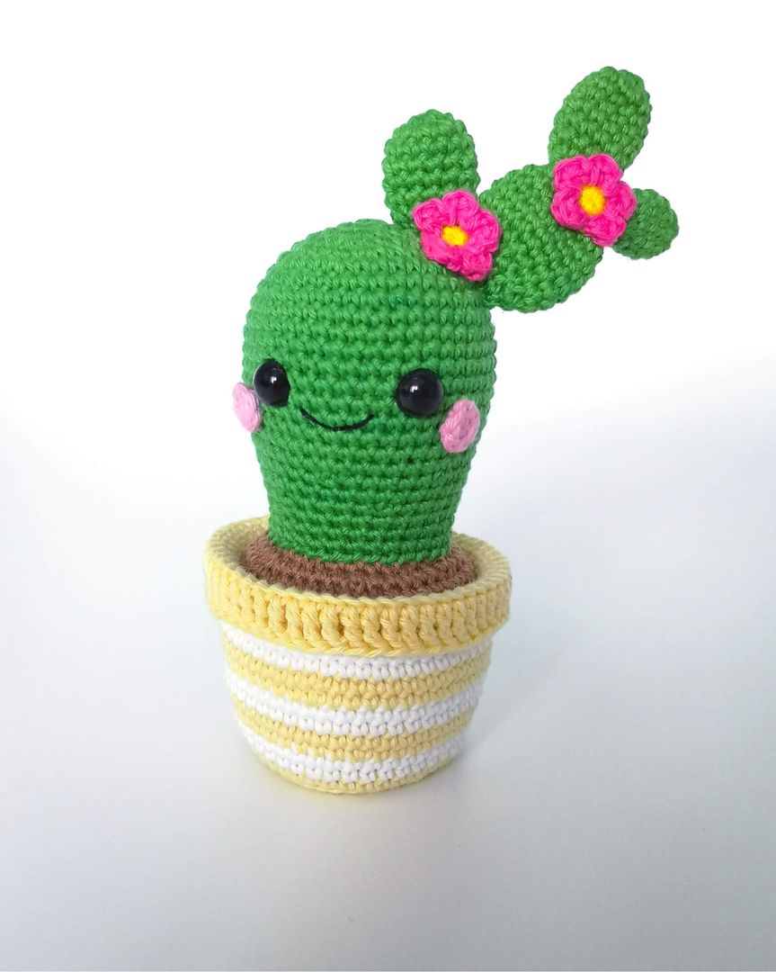 Amigurumi kaktus