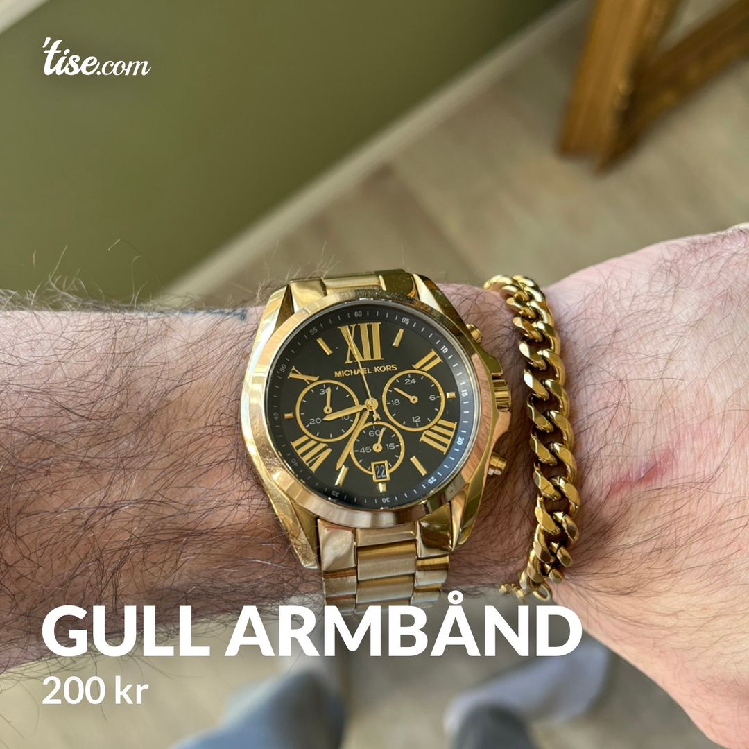 Gull armbånd