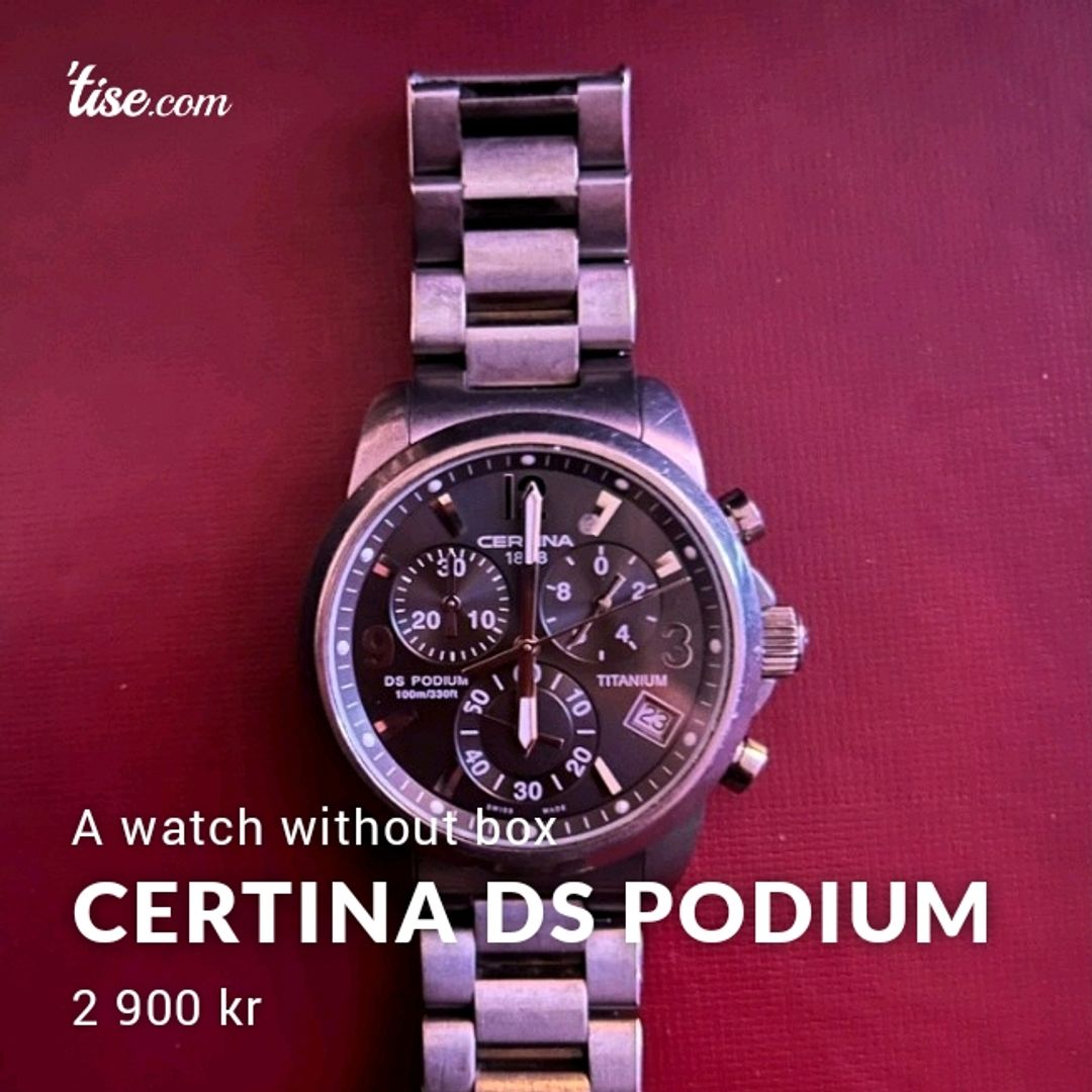 CERTINA DS PODIUM