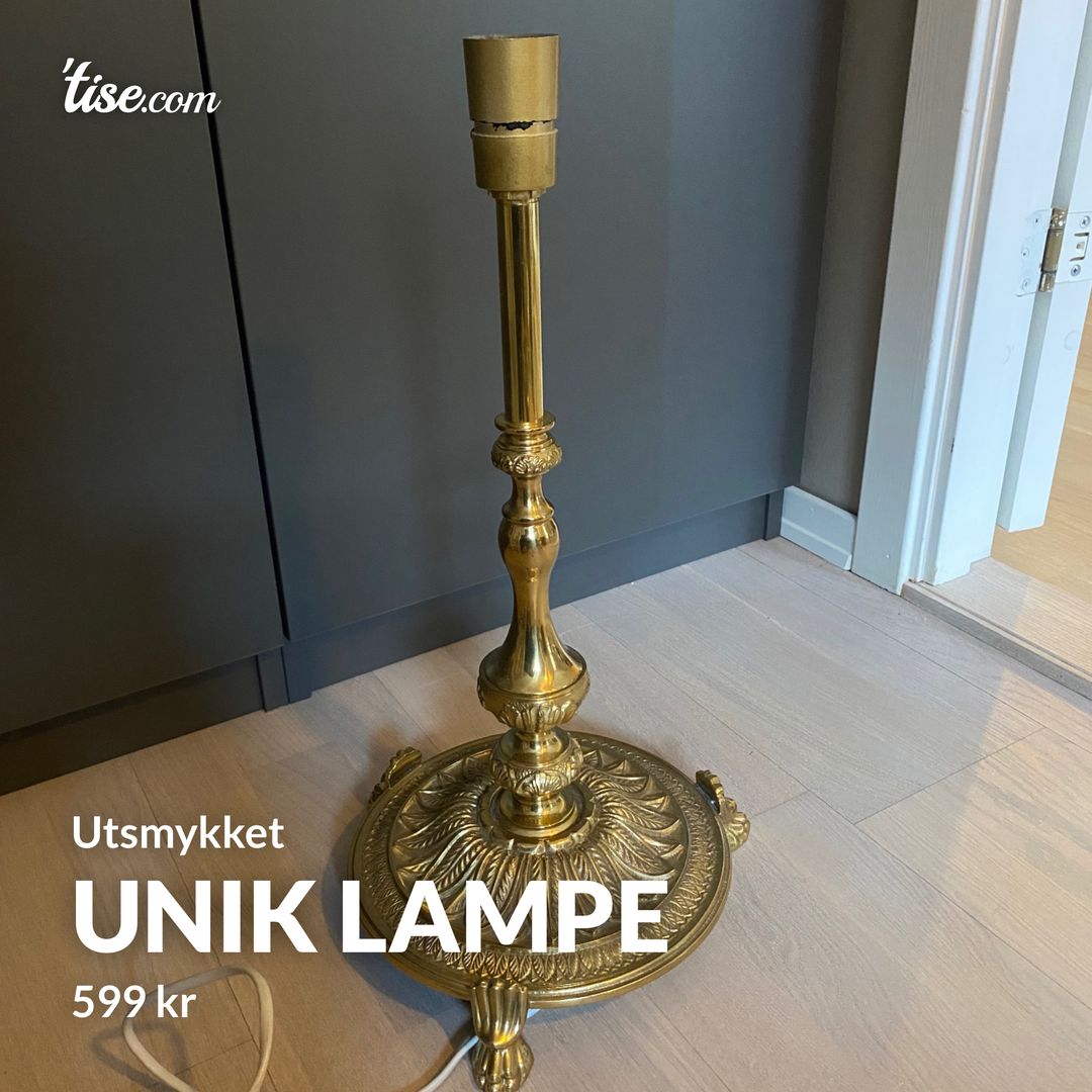 Unik lampe