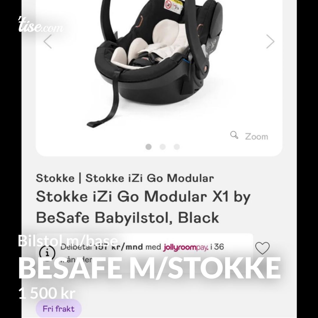 Besafe m/stokke