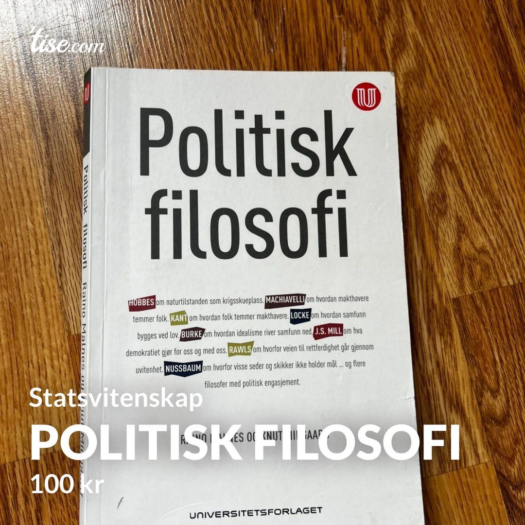 politisk filosofi