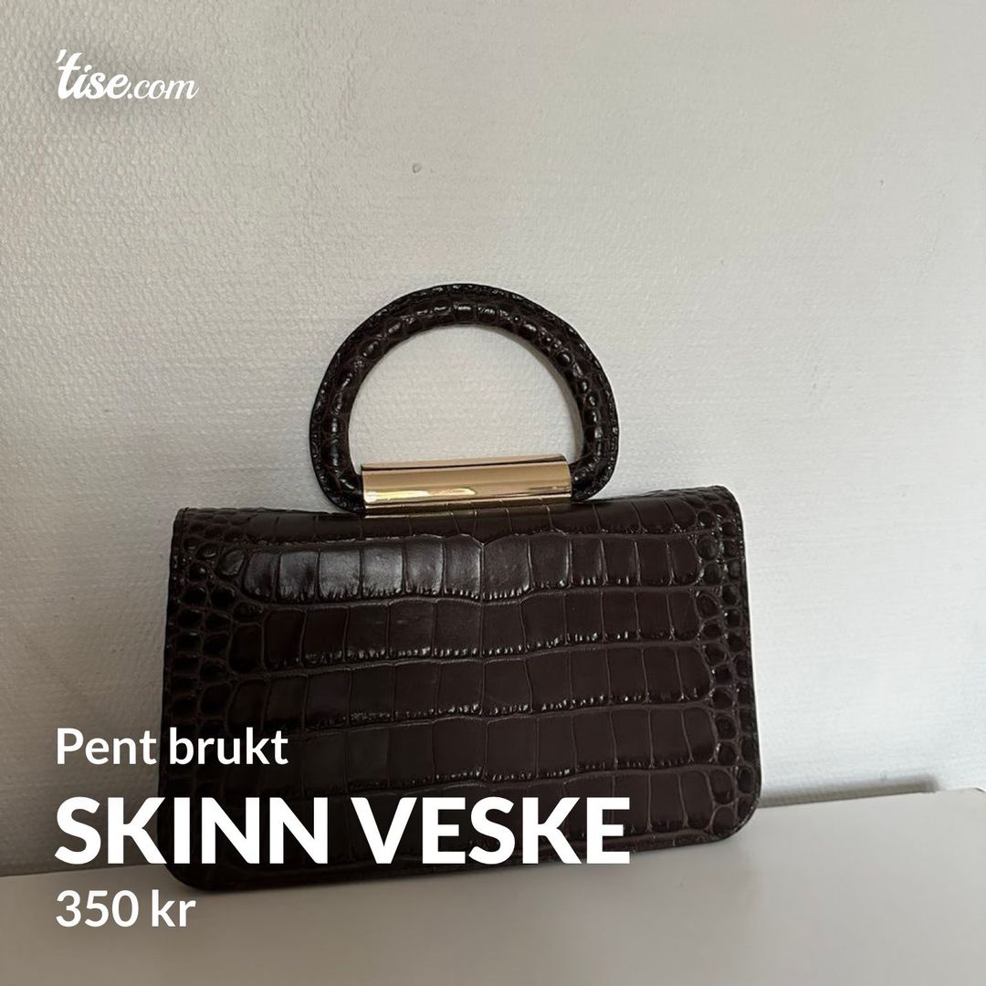 Skinn veske