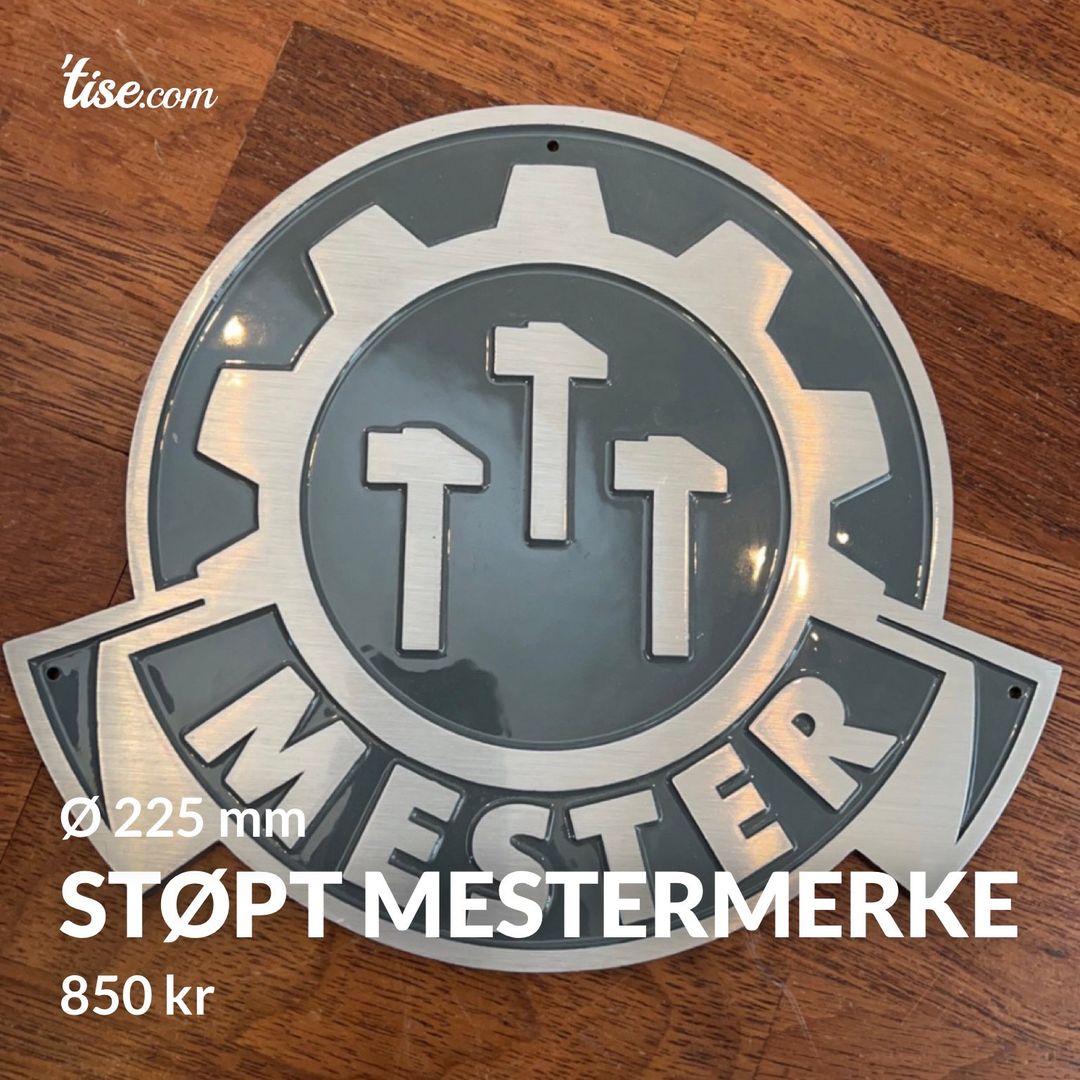 Støpt mestermerke