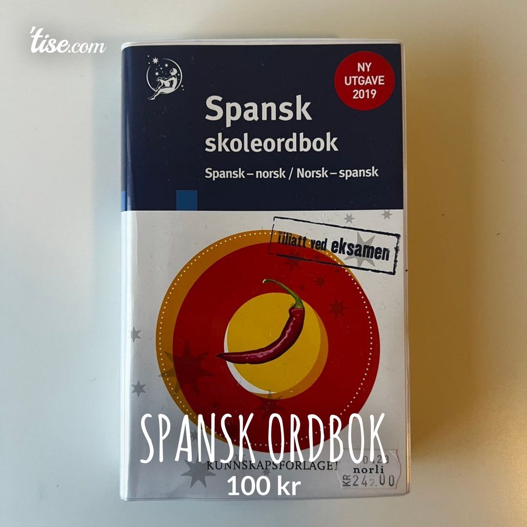 Spansk ordbok