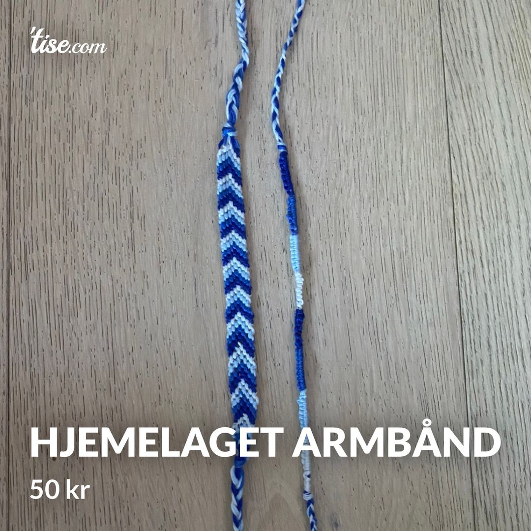 Hjemelaget armbånd