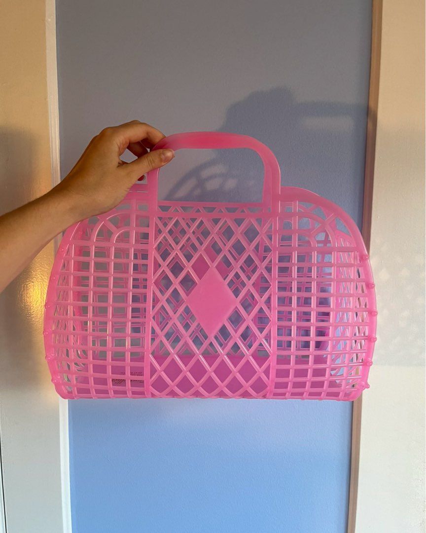 Pink basket