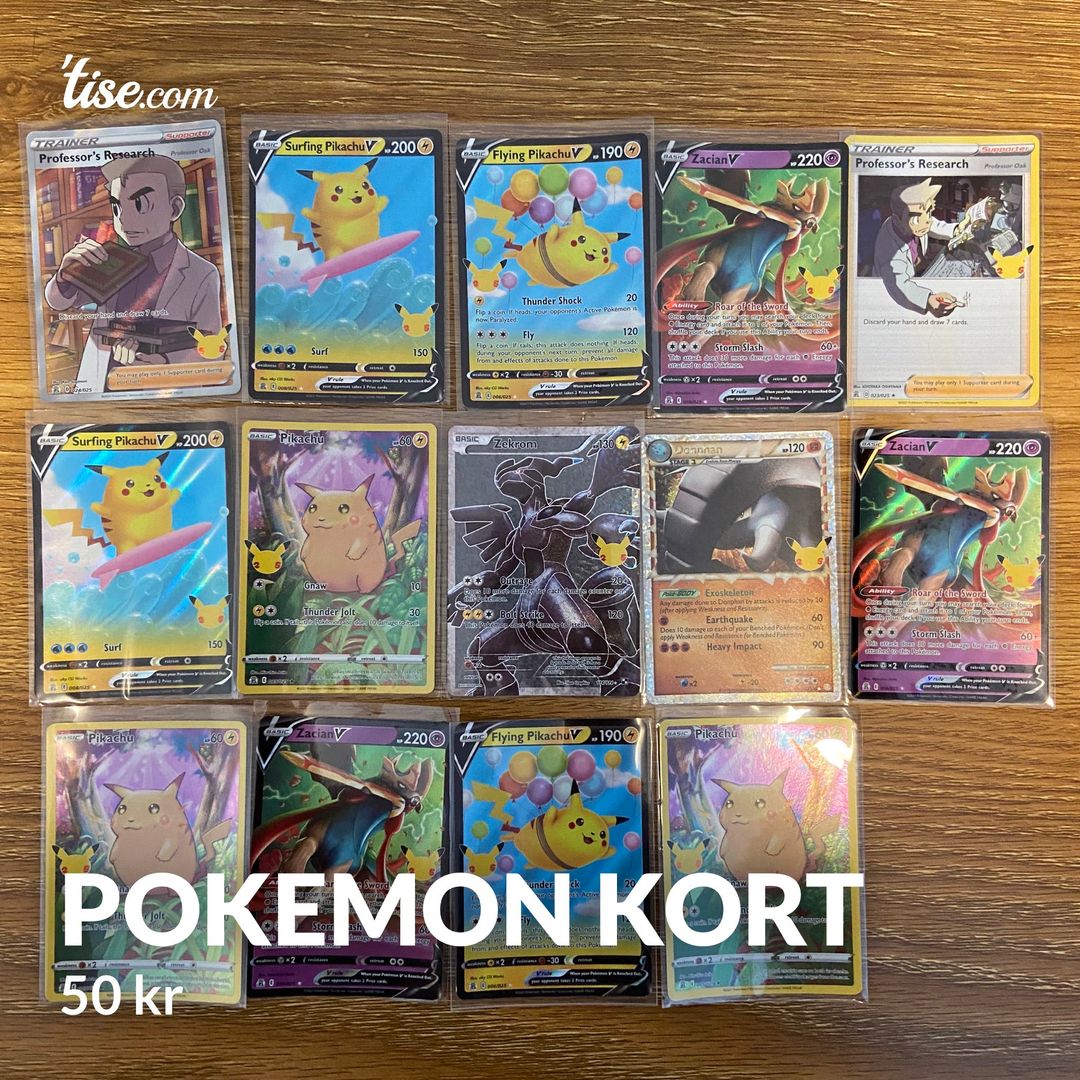 Pokemon kort