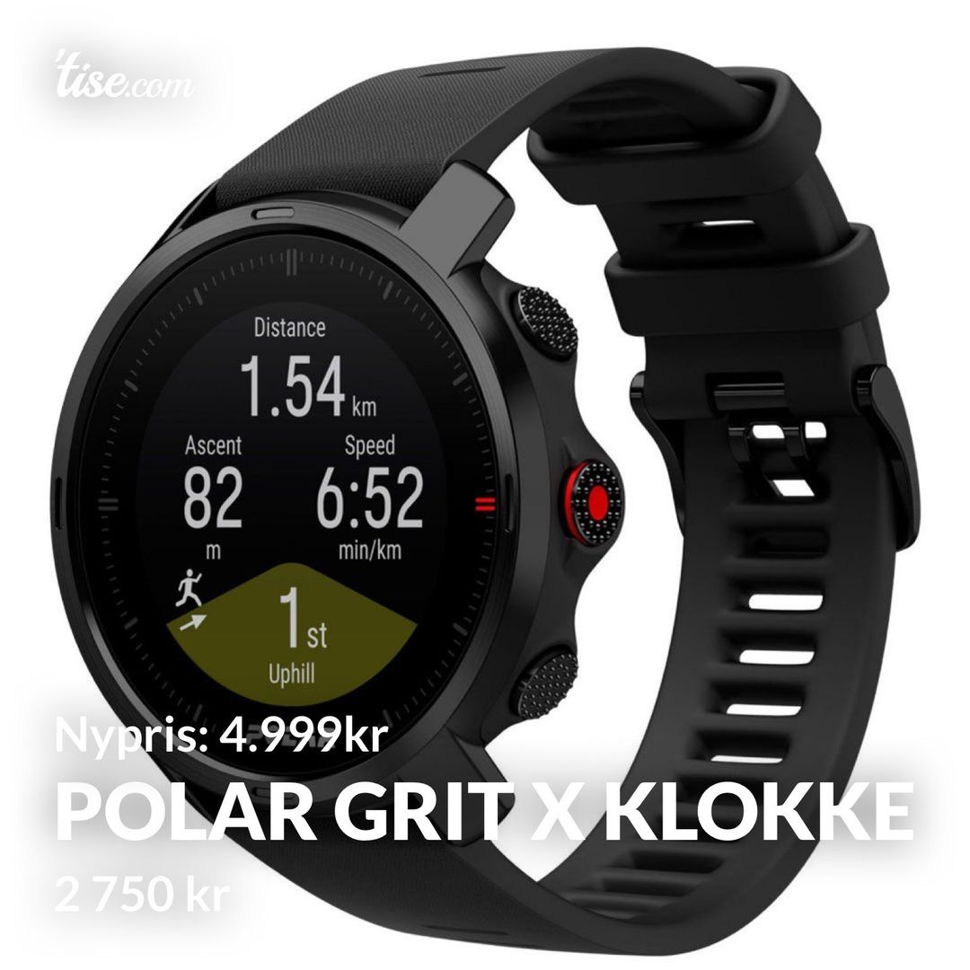 Polar grit x klokke